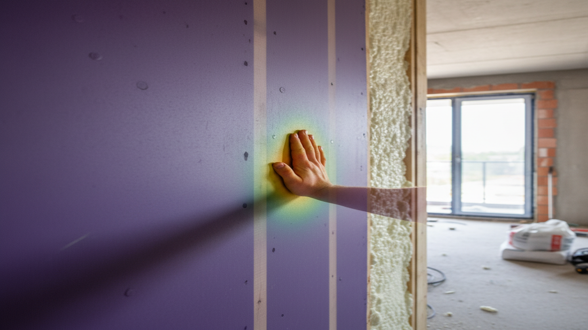 Solar panels and wall insulation