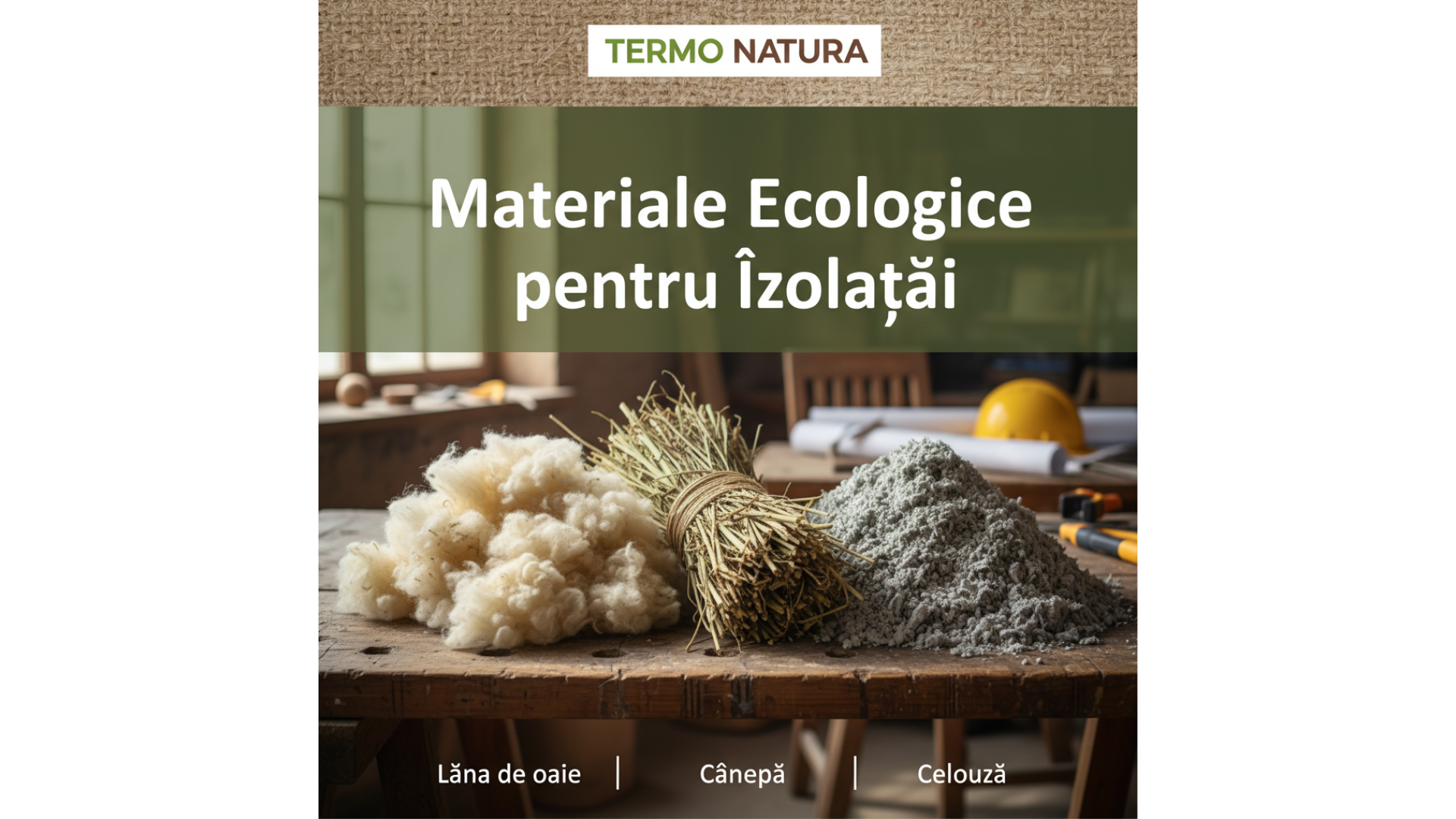 Materiale Ecologice pentru Izola�?ii: Solu�?ii Sustenabile pentru Locuin�?e S�?n�?toase