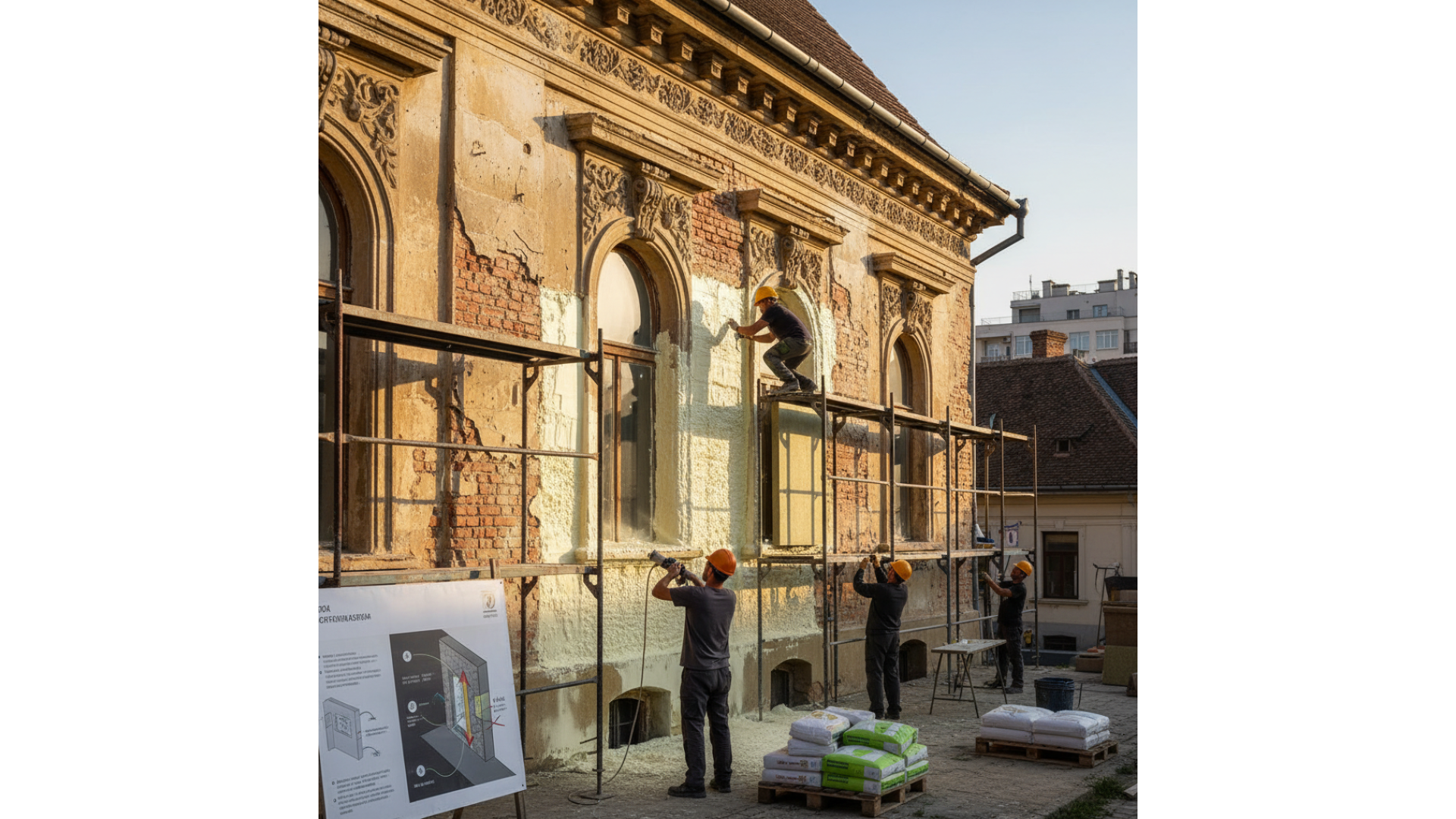 Materiale Izolante pentru Reabilitări: Adaptarea la Clădirile Vechi și Istorice