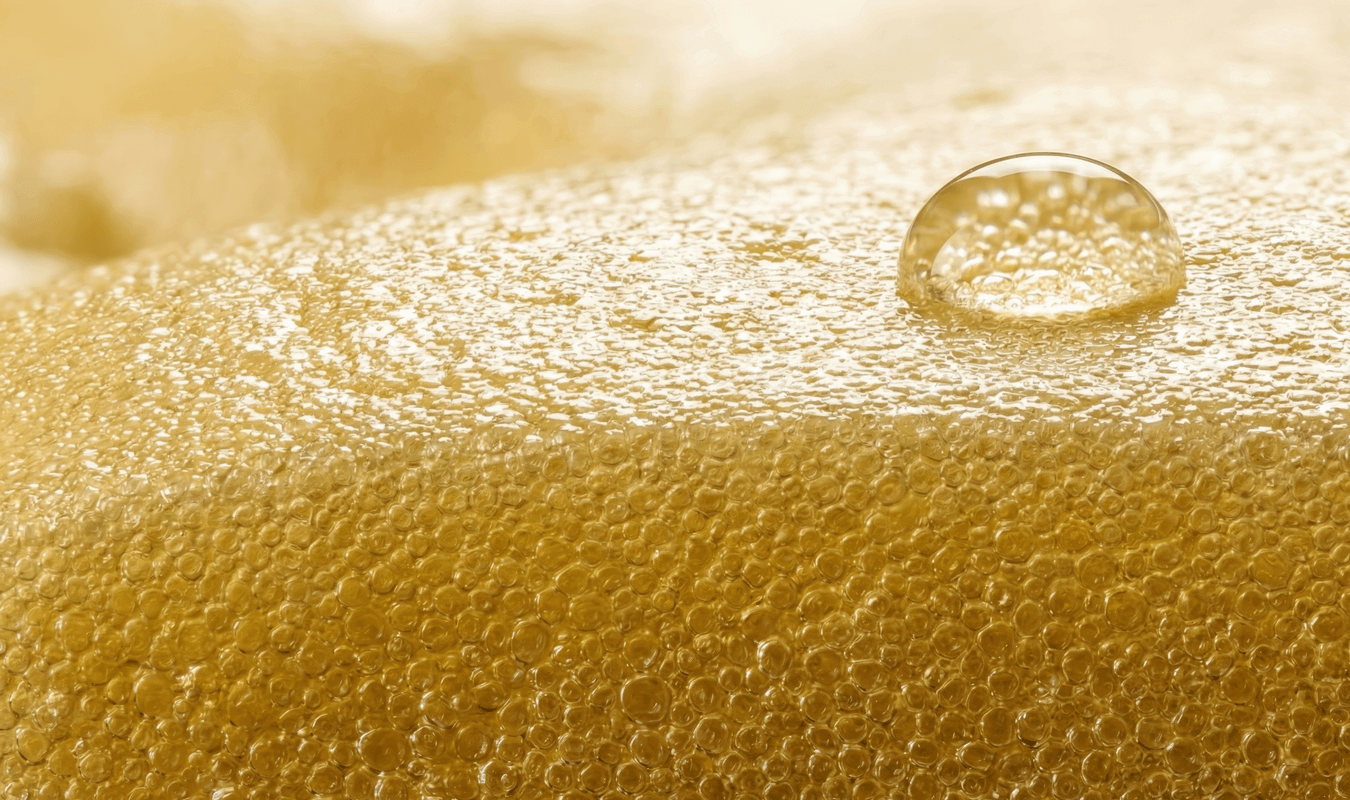 Rain falling on roof tiles