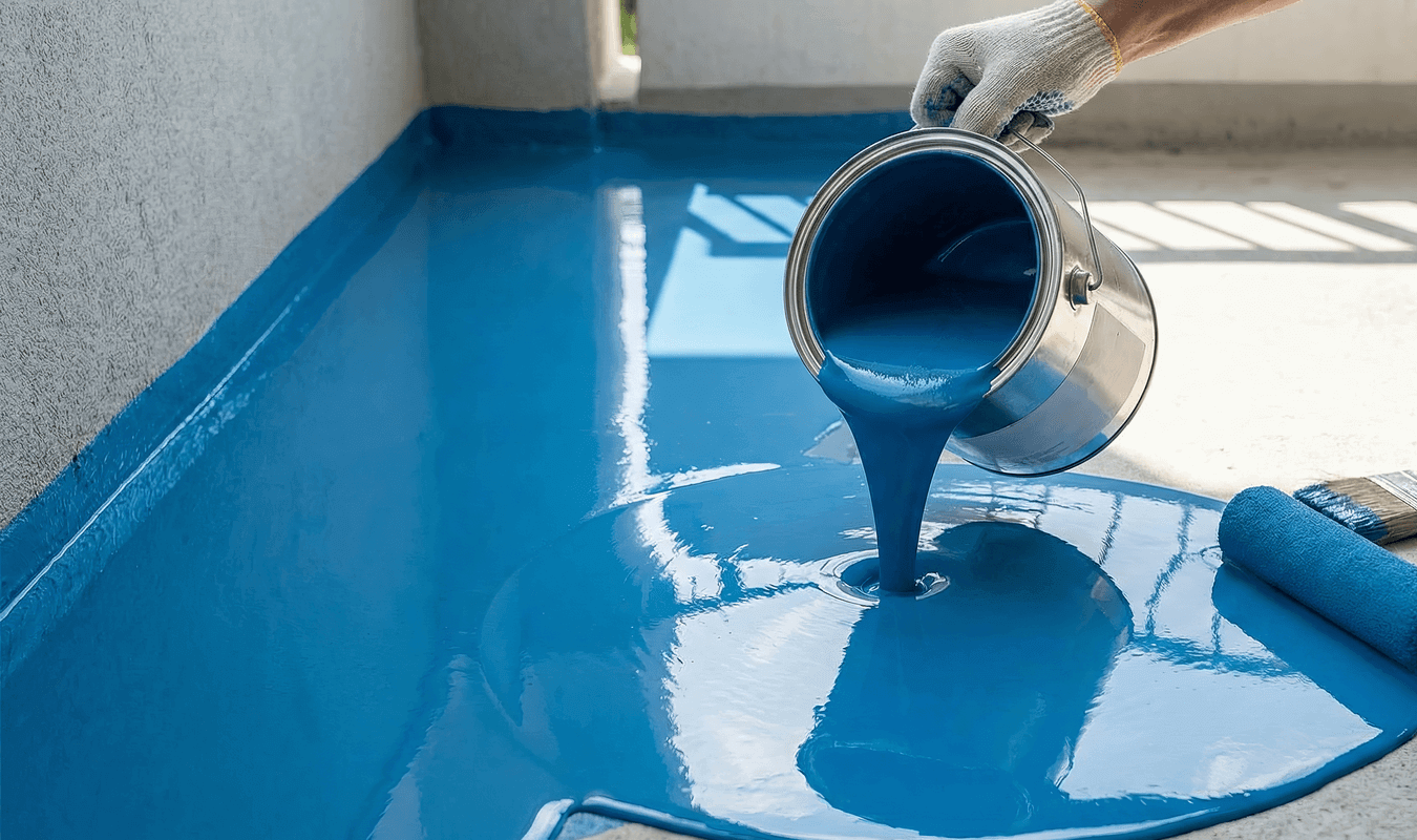 Split screen: cellulose vs foam texture