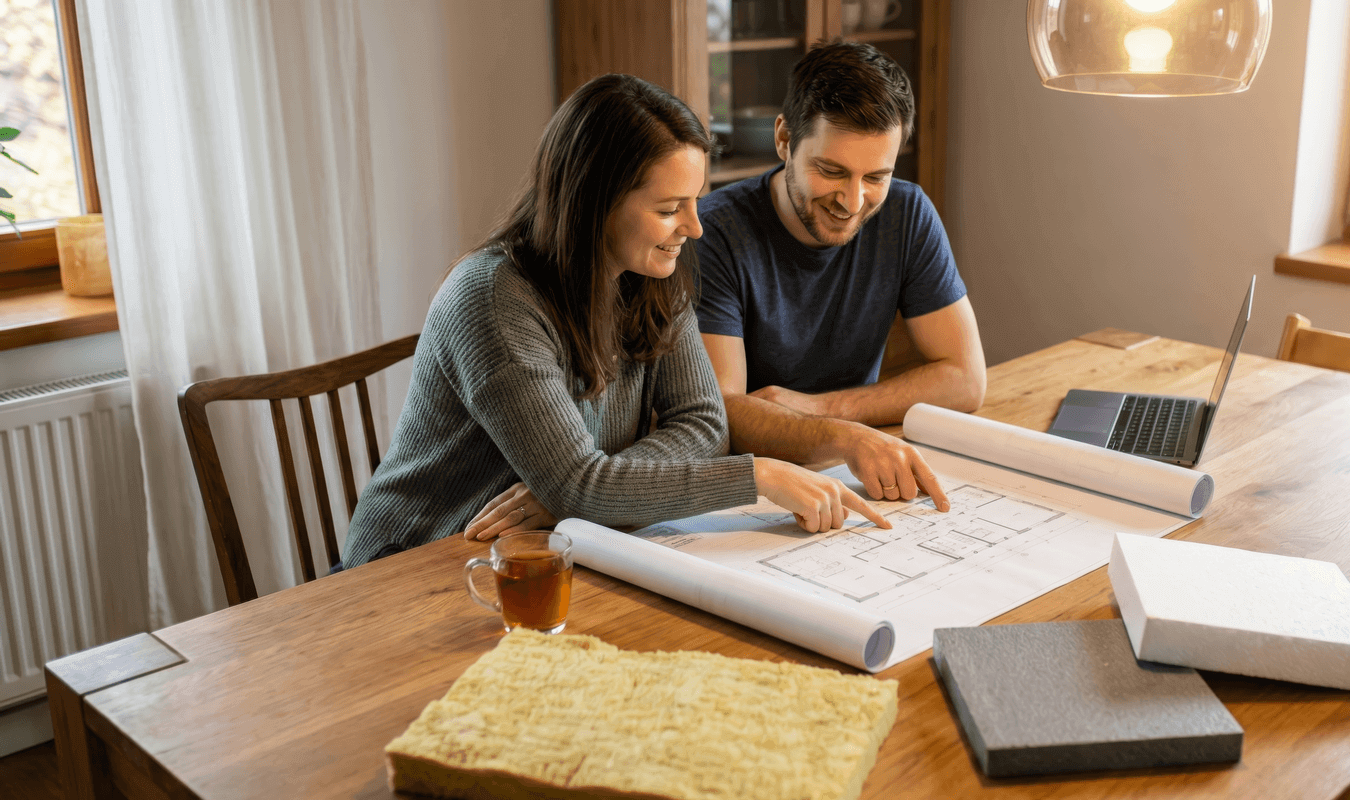 Thermal camera: hand on walls