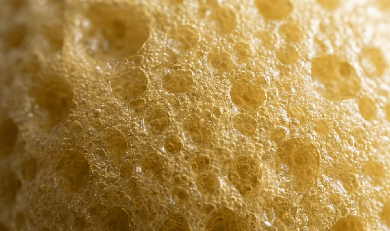 Worker installing XPS on foundation