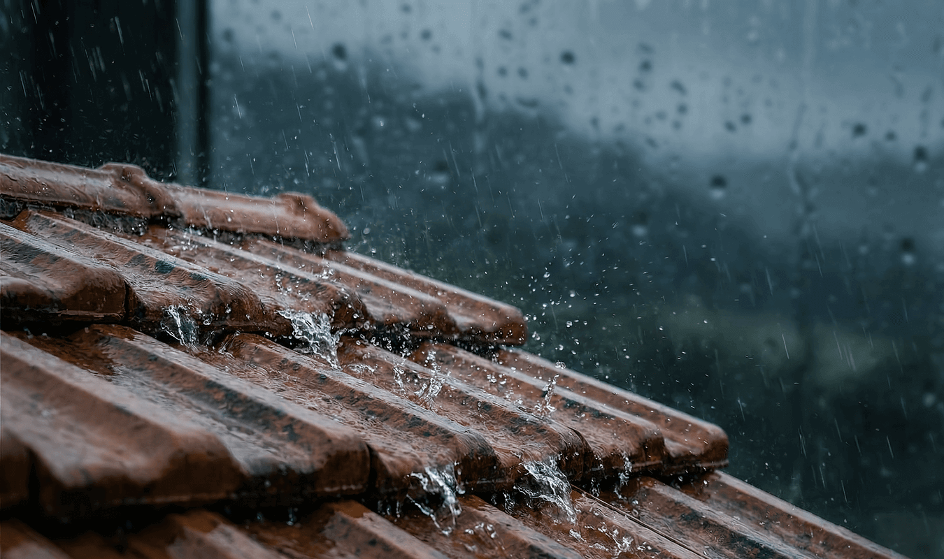Worker sanding polystyrene wall, dust